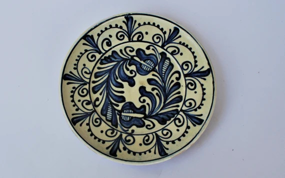 Clay Plate Transylvania Pottery Folk Antique Peasant Plate - Etsy | Etsy (US)