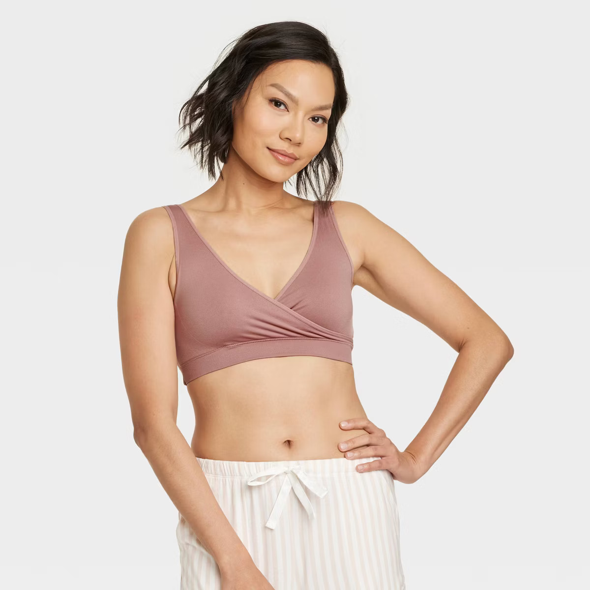 Women's Nursing 2pk Pullover Seamless Sleep Bra - Auden™ | Target