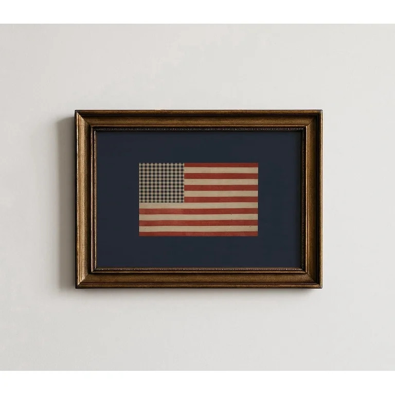 Cottagecore Usa Flag Wall Art Americana Decor Home Decor Home Decor Office Wall Art | Walmart (US)