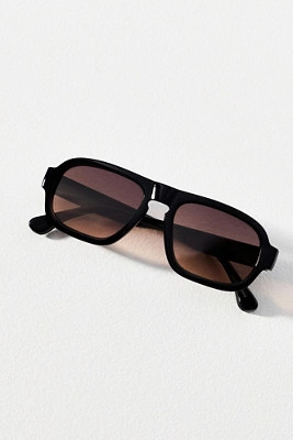 I-SEA Slim Aviator Sunglasses | Anthropologie (US)