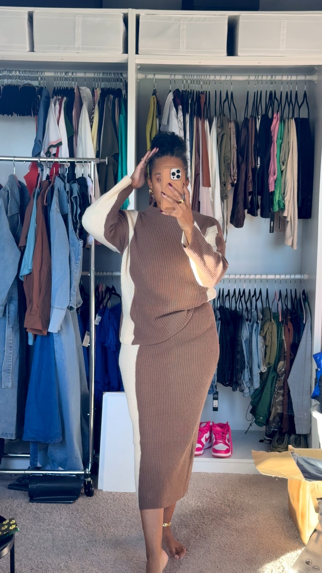 Color block moment ✨ This 2pc SHEIN knit set is giving cozy + chic — perfect for brunch, work or travel days!

#SHEINFashion #KnitSet #LTKFallStyle

#LTKMidsize #LTKFindsUnder50 #LTKSeasonal