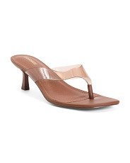 Mezzo Jelly Heeled Sandals | Women's Shoes | Marshalls | Marshalls