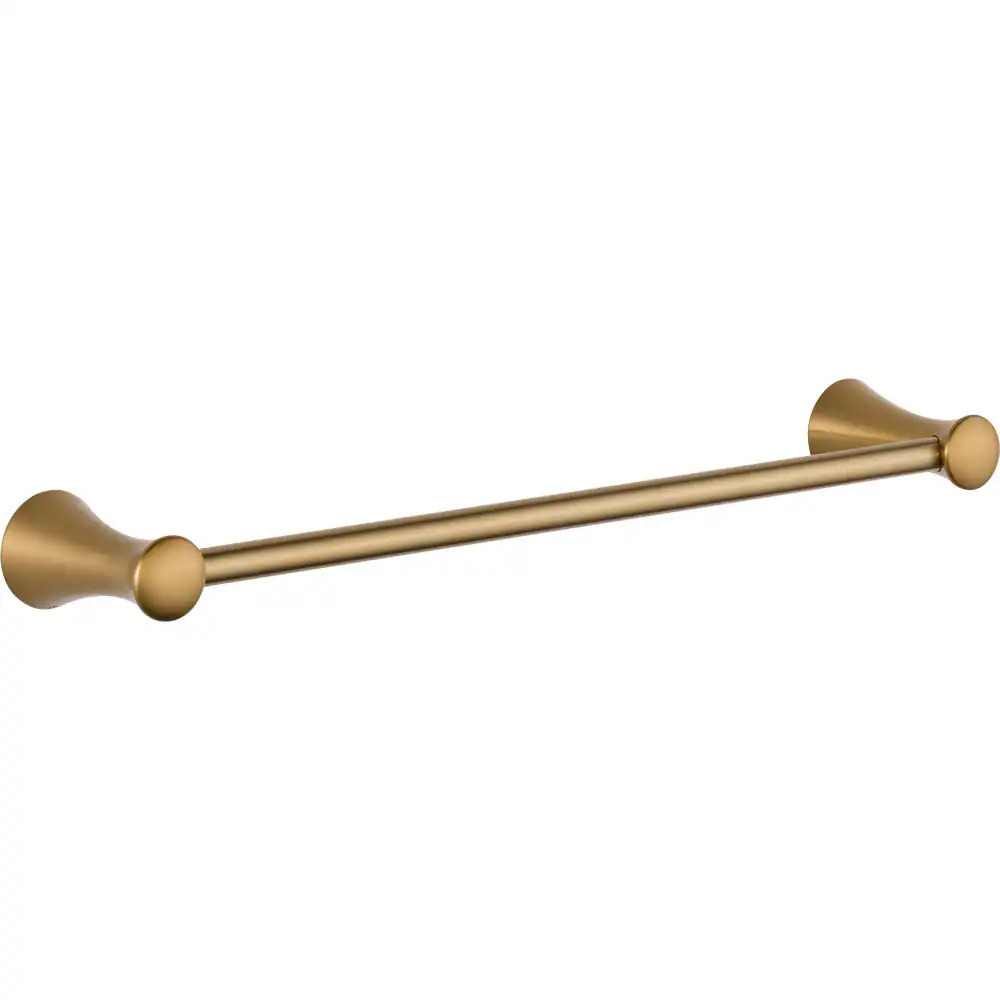 Delta Lahara 18-in Champagne Bronze Wall-mount Single Towel Bar one_size | 73818-CZ | Lowe's