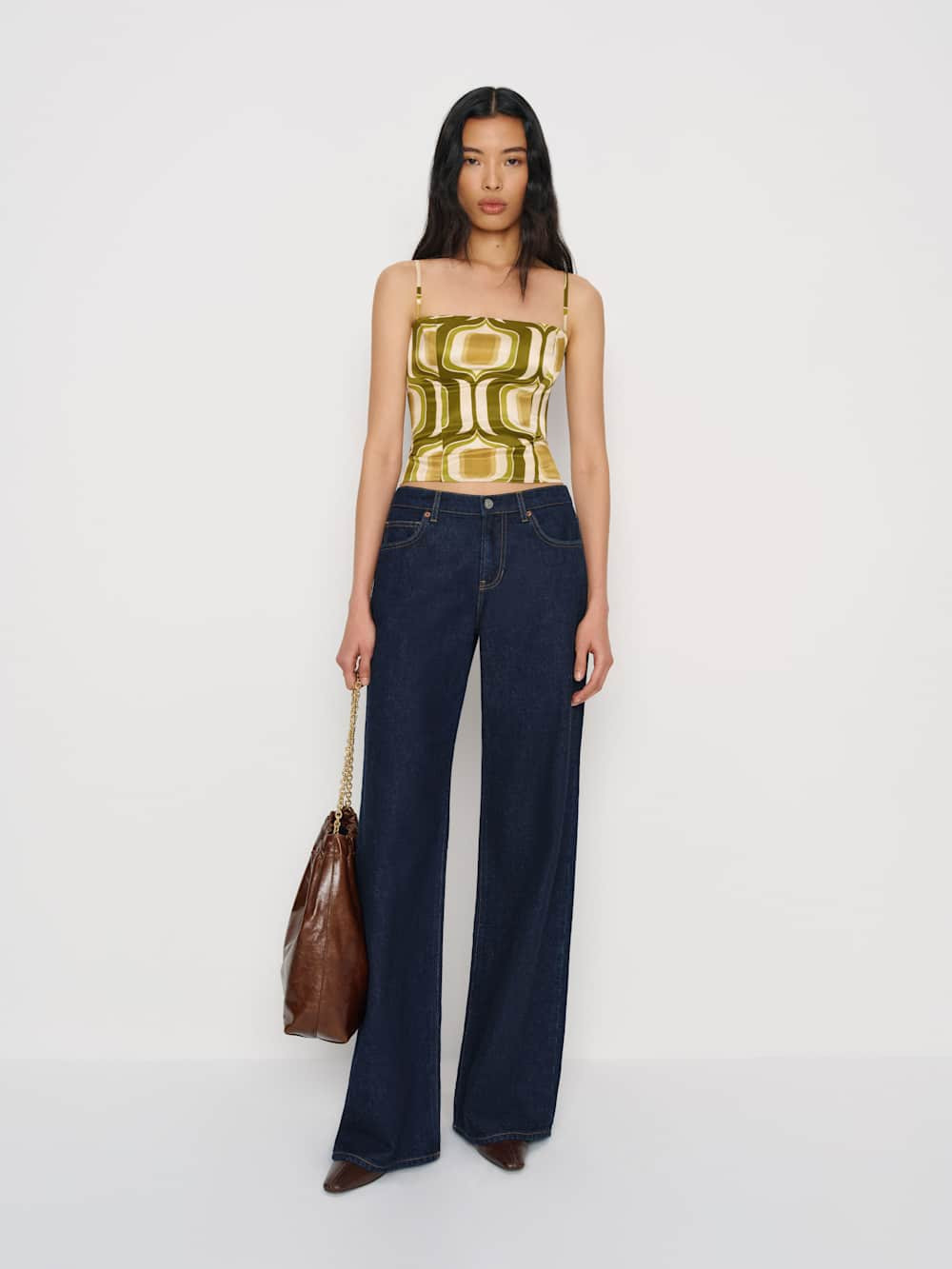 Overland Silk Top | Reformation (Global)