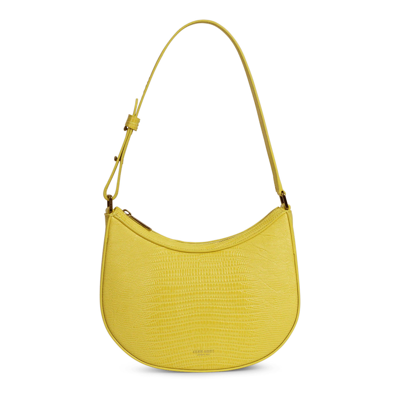 Marceau Gold Edition - Limoncello Lizard Embossed Leather | ATELIERS AUGUSTE