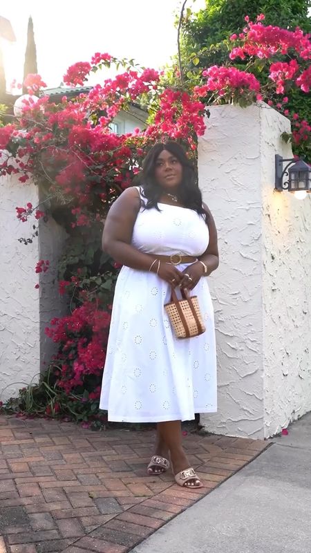 The perfect white eyelet dress does exist and it’s only $36! This cutie from Walmart is sure to sell out quickly so grab it while it’s in stock. I wish it came in more sizes. I’m wearing the largest size XXL/20.

This would be great for the season, brunch, church, graduation and all the things. 

No zipper and it’s a dress you put on from over head. Slight smocking to the back bodice.

#whitedresses #graddresses #plussizefashion

#LTKsalealert #LTKplussize #LTKfindsunder50