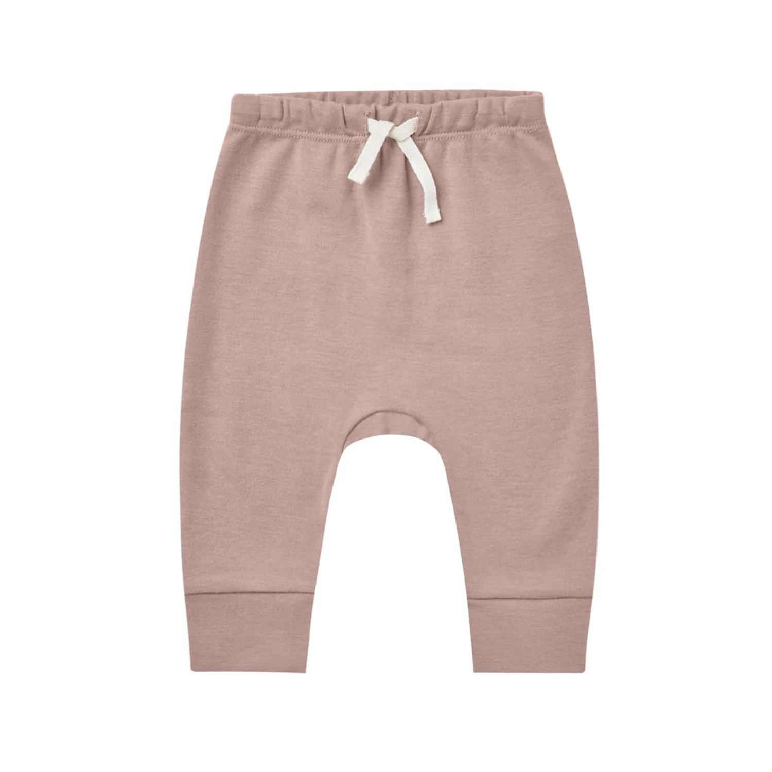 Quincy Mae Drawstring Pant - Mauve | The Baby Cubby | The Baby Cubby