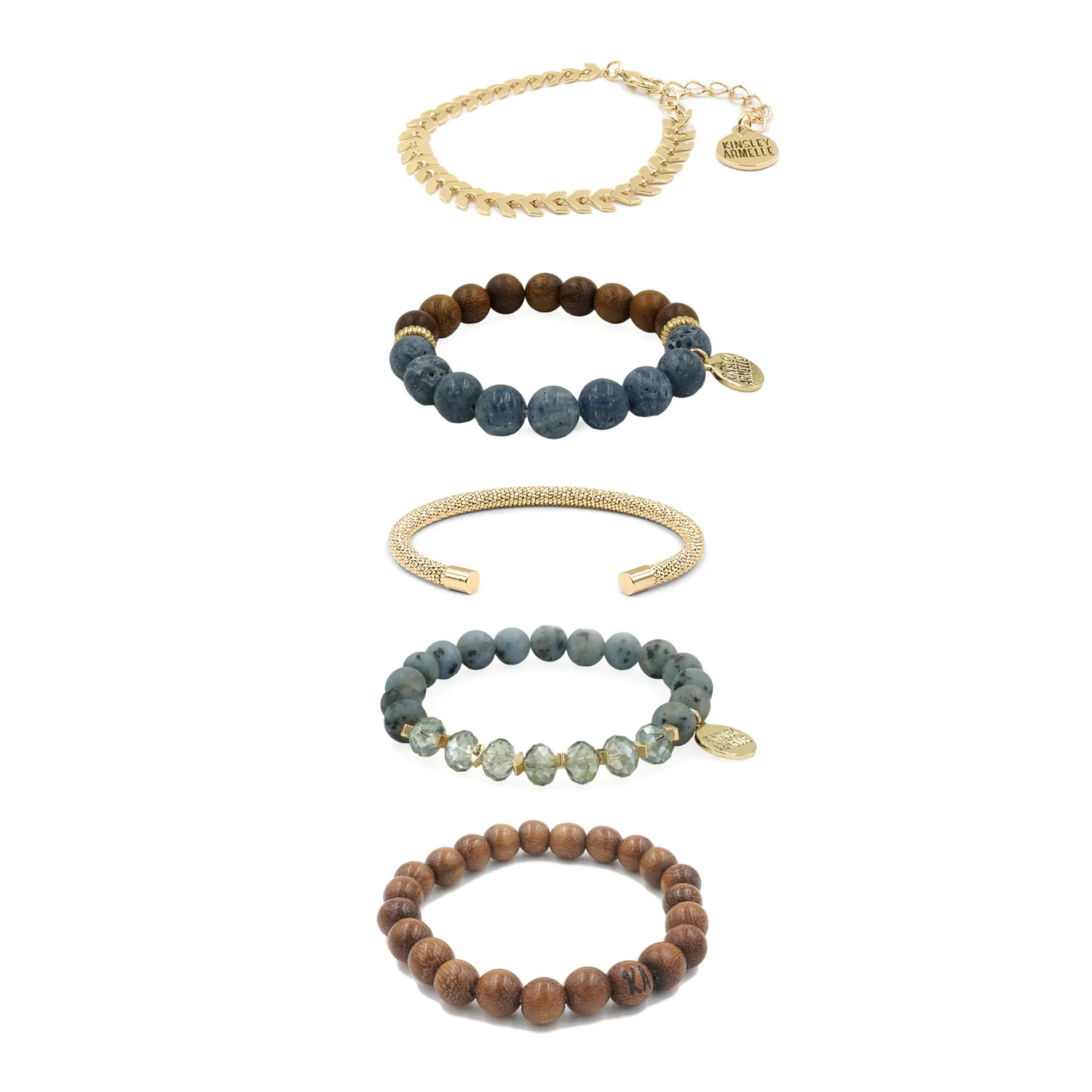 Driftwood Bracelet Stack | Kinsley Armelle
