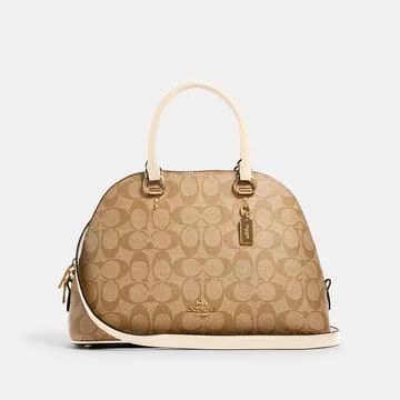 COACH 2558 Katy Satchel In Signature Canvas In Light Khaki Chalk - Walmart.com | Walmart (US)