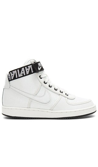 Nike Vandal Hi LX in Summit White & Summit White & Black | Revolve Clothing (Global)