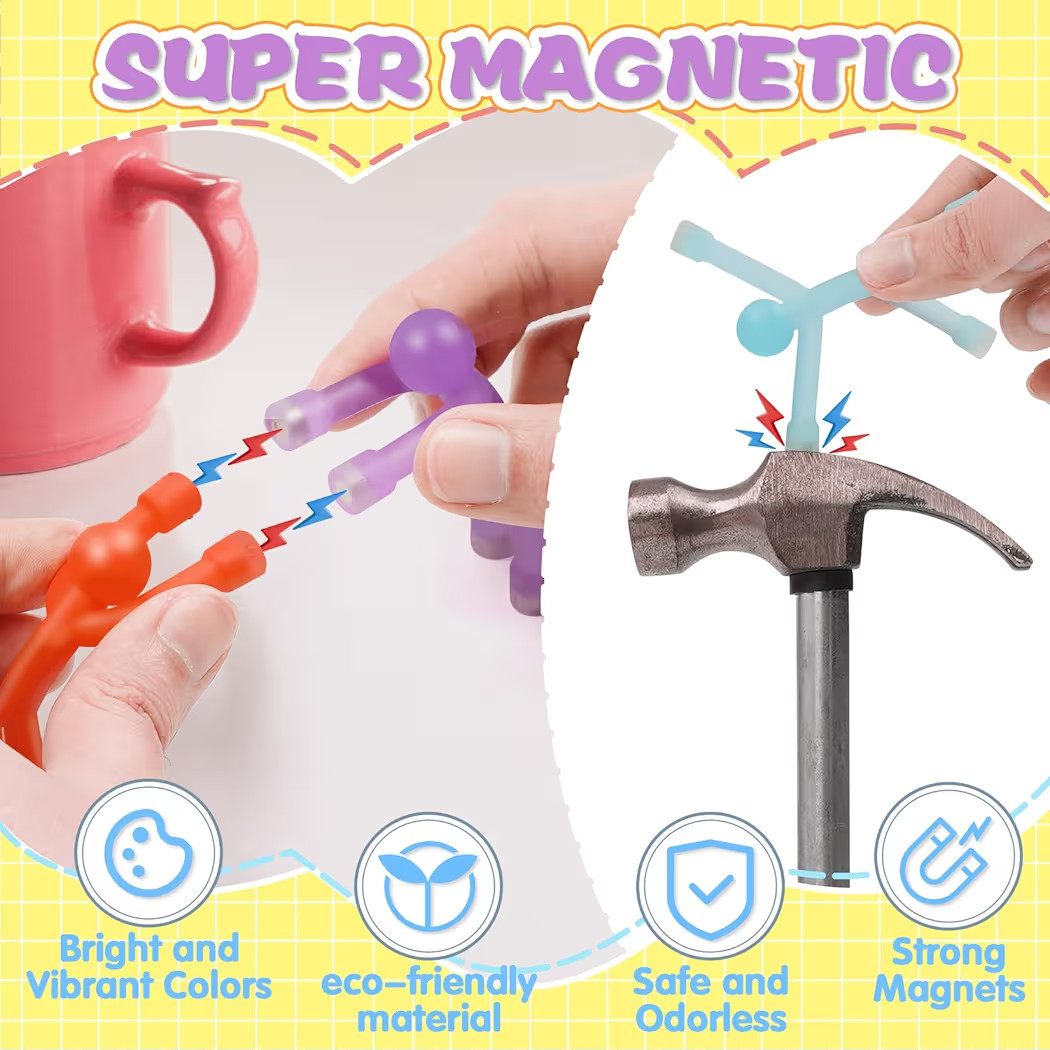 20 Pack Magnetic People Figures, Colorful Magnet Man for Ages 15+, Humanoid Magnetic Men, Funny f... | Amazon (US)