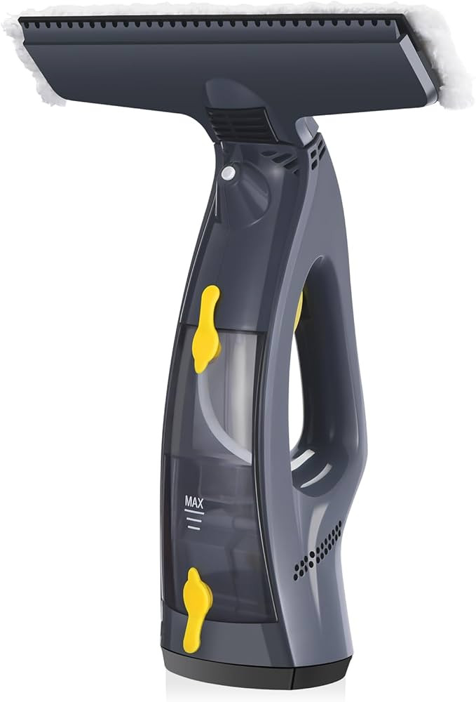 Window Vacuum, Window Vacuum Squeegee, 3 in 1 Cordless Window Vac with Spray/Wipe/Suck up Water,E... | Amazon (US)