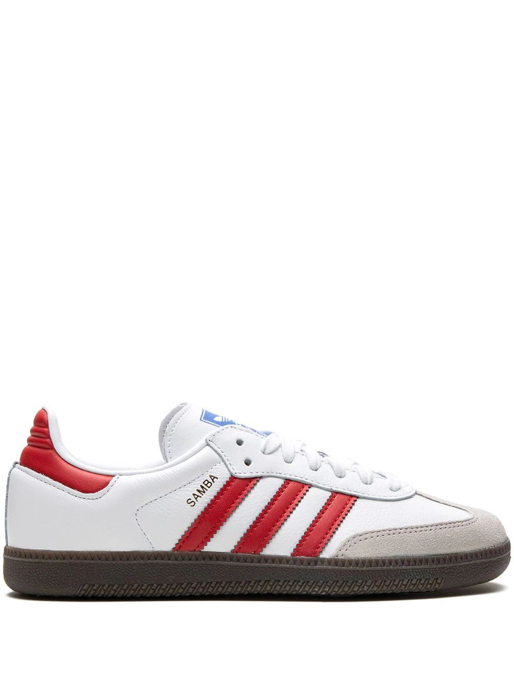 Adidas Samba OG "White/Red" Sneakers - Farfetch | Farfetch Global