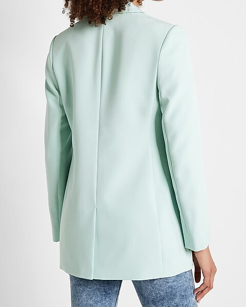 One Button Boyfriend Blazer | Express