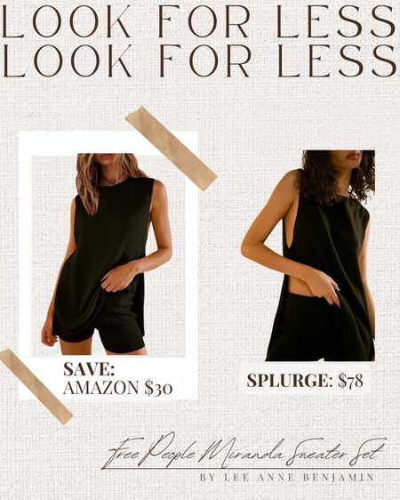 Free People look for less set from Amazon! 
#founditonamazon 

#LTKstyletip #LTKfindsunder50 #LTKSeasonal