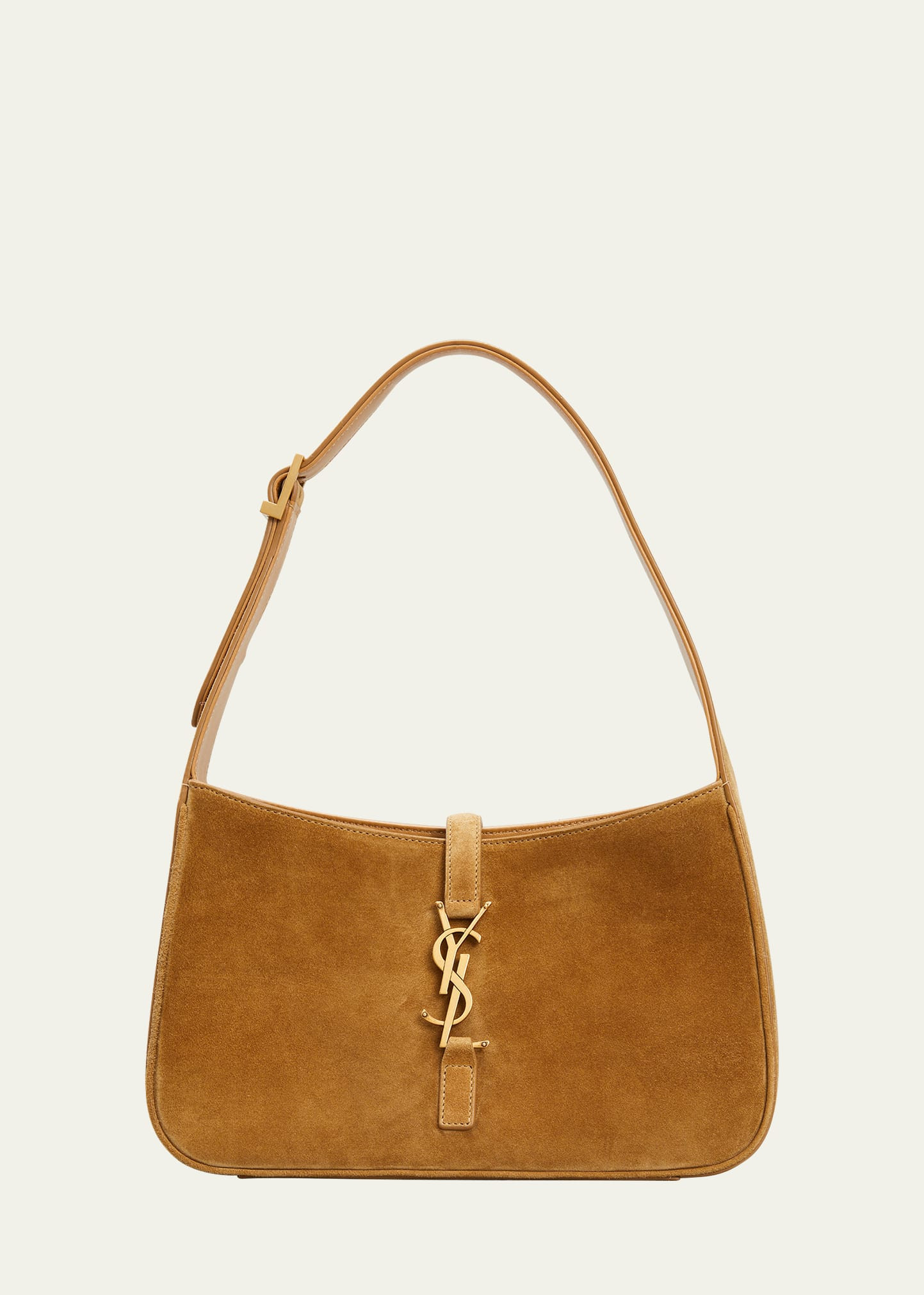 YSL Suede Hobo Shoulder Bag | Bergdorf Goodman