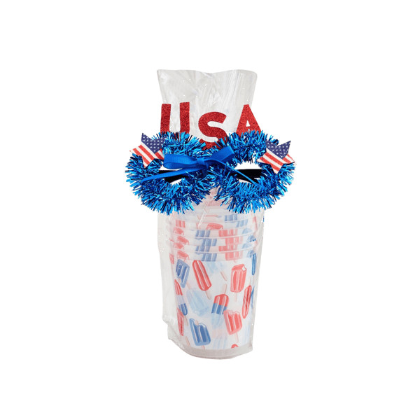 Popsicle 4th Of July Party Cup Set | Mud Pie