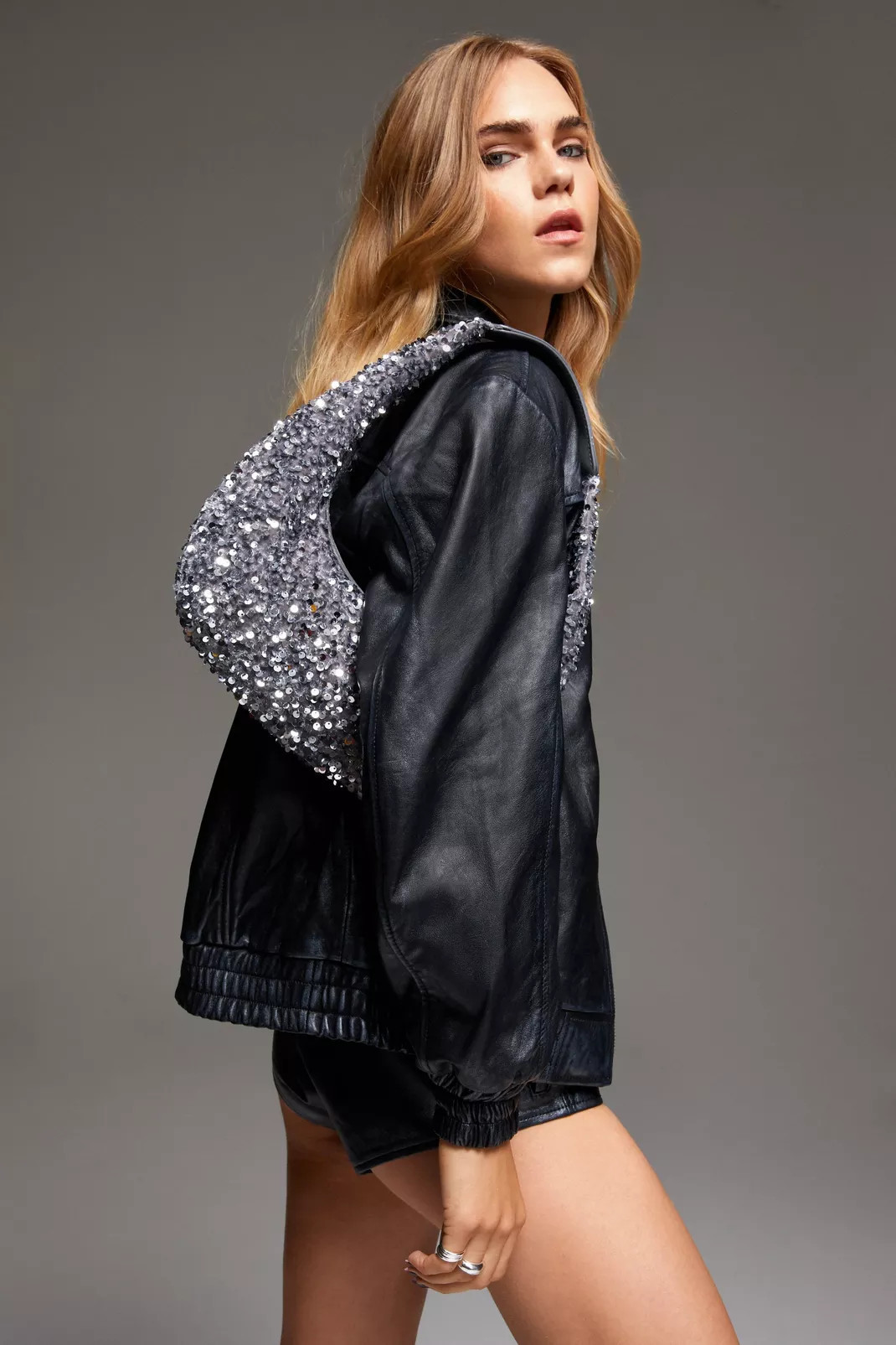 Embellished Sequin Grab Bag | Nasty Gal US