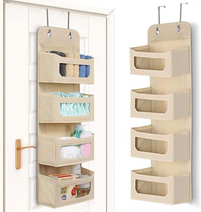Utopia Home 4 Shelves Hanging Closet Organizers and Storage Organizer for Closet, RV Baby Kids Cl... | Amazon (US)