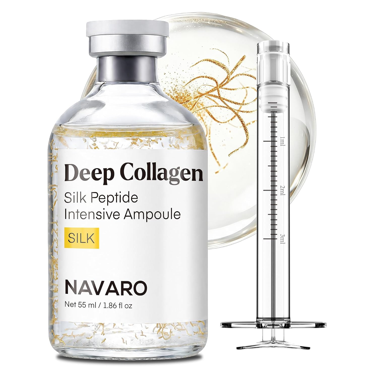 Navaro Peptide Deep Collagen Lifting Ampoule, 1.86 Fl Oz | Amazon (US)