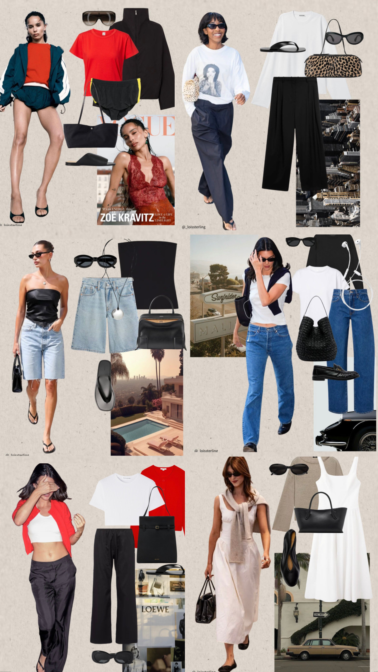 Simple, not boring outfits for Summer ❤️ 1- 8 shoppable edits to save for when you are planning what to wear. 

📌Simple outfits aren’t boring, if anything I think they look more considered and put together. I am sharing some of my Pinterest pins that inspire me daily.

Simple outfits include clean cut pieces & silhouette, outfits that are worn on repeat, minimal jewellery, interesting and well made footwear & bags, wearable styles, effortless hair and paying attention to fabrics rather than relying on loud clothing and layering. 

Some of our fav style muses do it oh so well. This is literally Hailey Bieber & Kendall Jenners style in a nut shell. Plus some of my other favs who put a cool spin on it. 
 

 