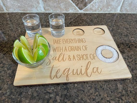 Tequila Flight Board  Tequila Shot Flight Tray  Shot Serving | Etsy | Etsy (US)