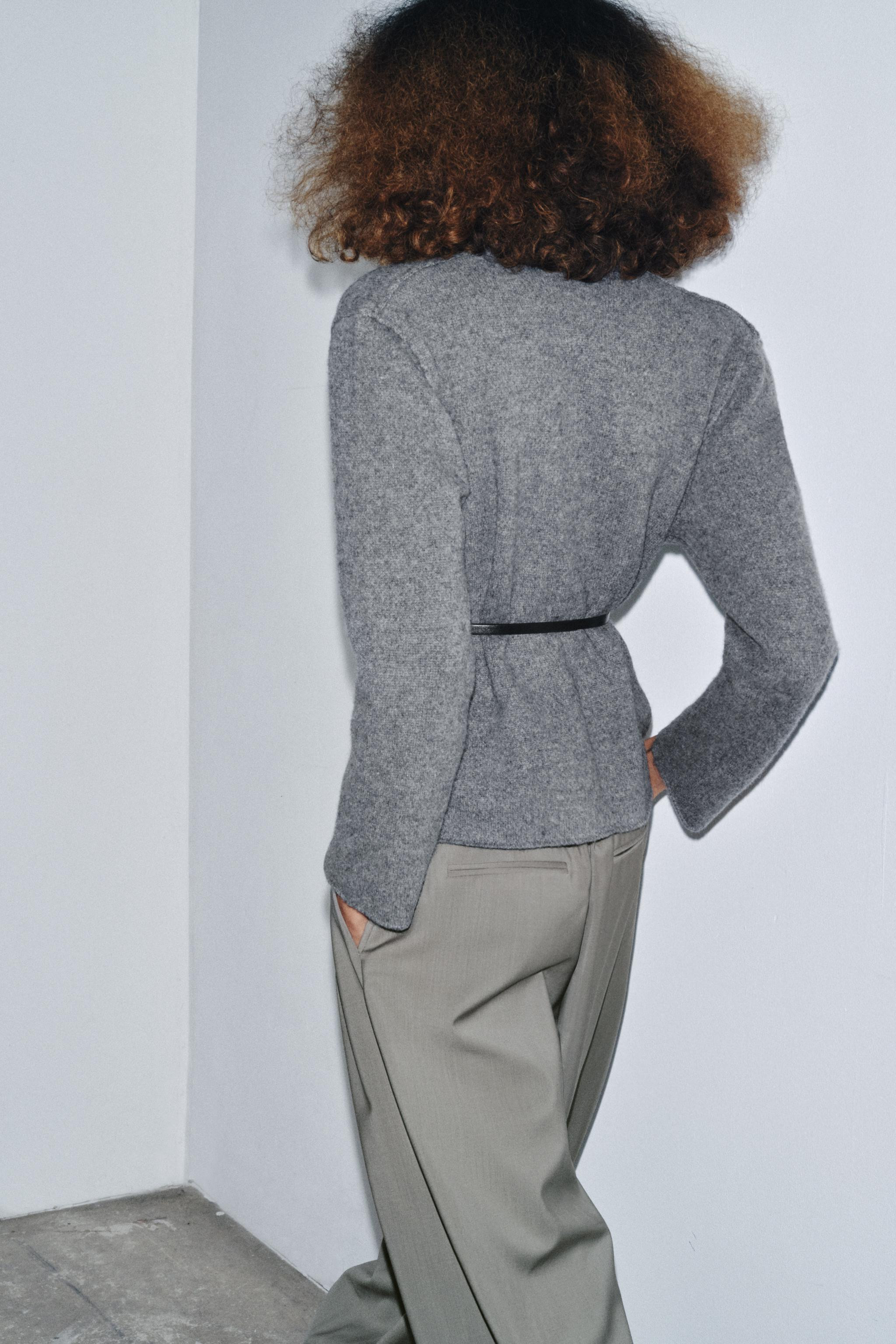 ZW COLLECTION LIMITED EDITION WOOL PANTS | Zara US