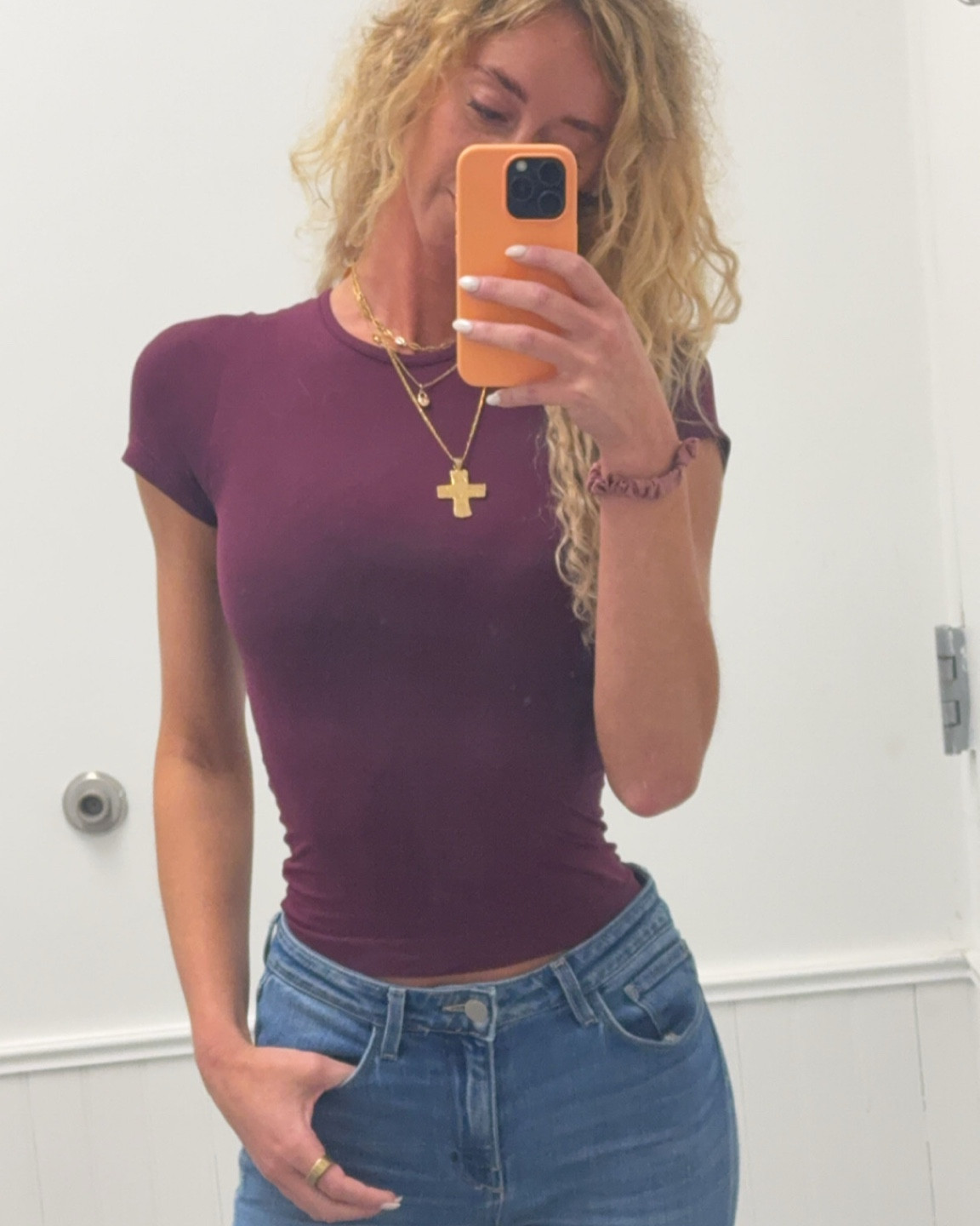 Skims has buy 2 get 1 in the T-shirt shop. I wear XS in all the tops from there! 

#LTKStyleTip #LTKFallSale #LTKSaleAlert