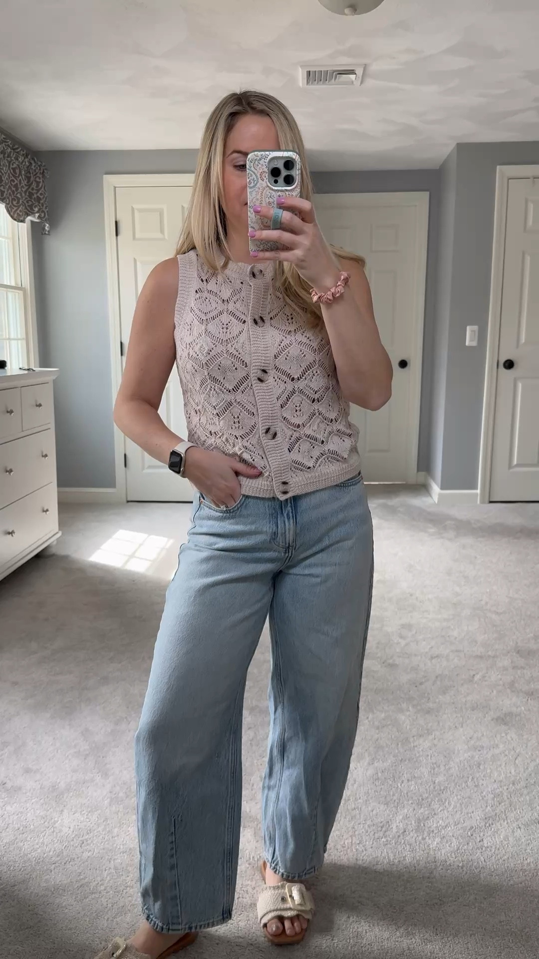 @Target target sale, target outfit. Barrel jeans for petite women, size 2 jeans, size small crochet top, target sale, casual mom outfit


#LTKSaleAlert #LTKSeasonal #LTKmomlife