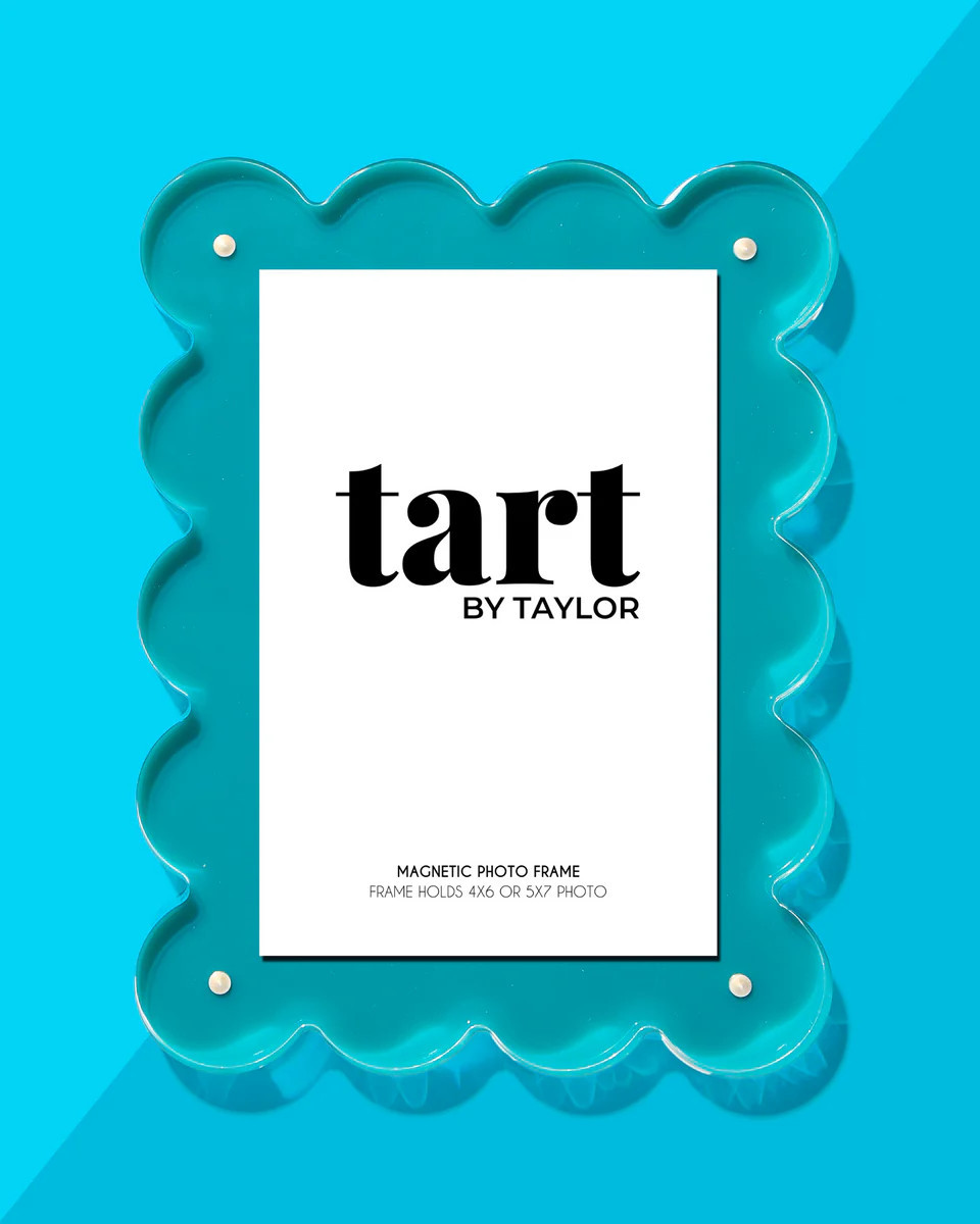 Teal Acrylic Picture Frame | Tart By Taylor