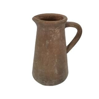 9.5" Brown Clay Pottery Pitcher by Ashland® | Michaels Stores