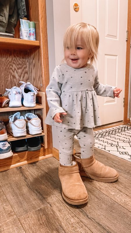 Walmart fashion baby girl sets
Baby sets, toddler sets
Toddler girl outfits 

Ugg boots, mini Ugg boots
Winter boots
Fall outfits 

#LTKSeasonal #LTKshoecrush #LTKbaby