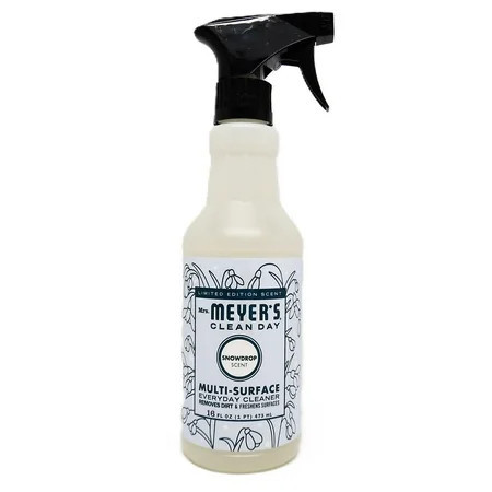 Mrs. Meyer s Clean Day 11365 Multi-Surface Cleaner Holiday Seasonal Snowdrop 16 oz. - Quantity 1 | Walmart (US)