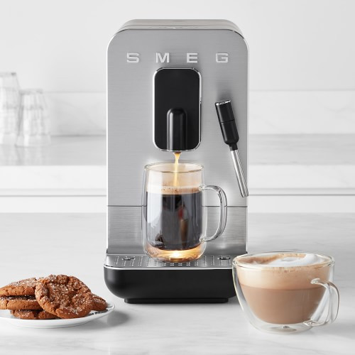 Smeg Medium Fully-Automatic Coffee Machine Black | Williams-Sonoma