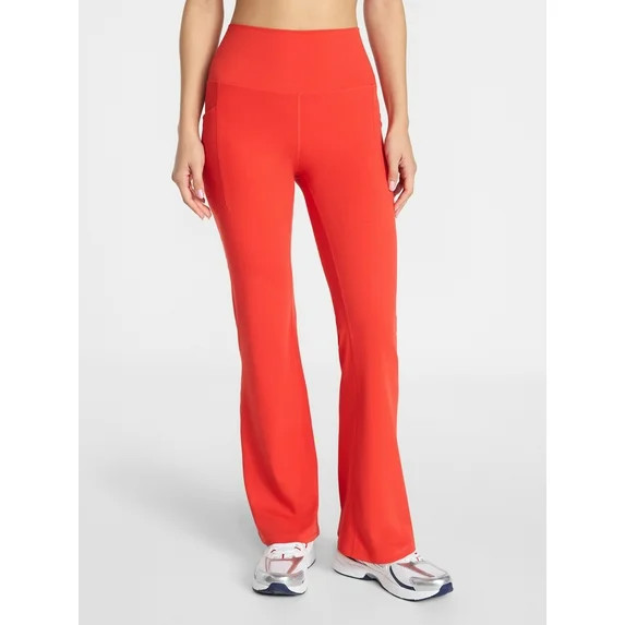 Avia Women's and Women's Plus SoftSculpt Flare Leggings, Sizes XS-4X | Walmart (US)