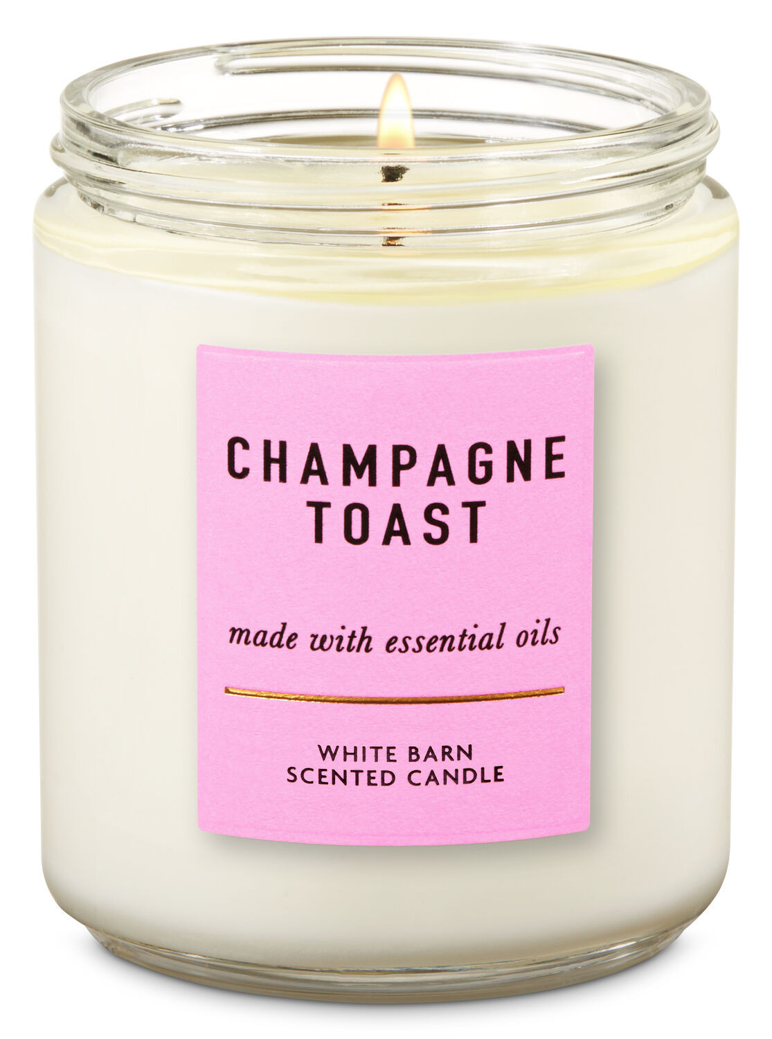 Champagne Toast Single Wick Candle | Bath & Body Works