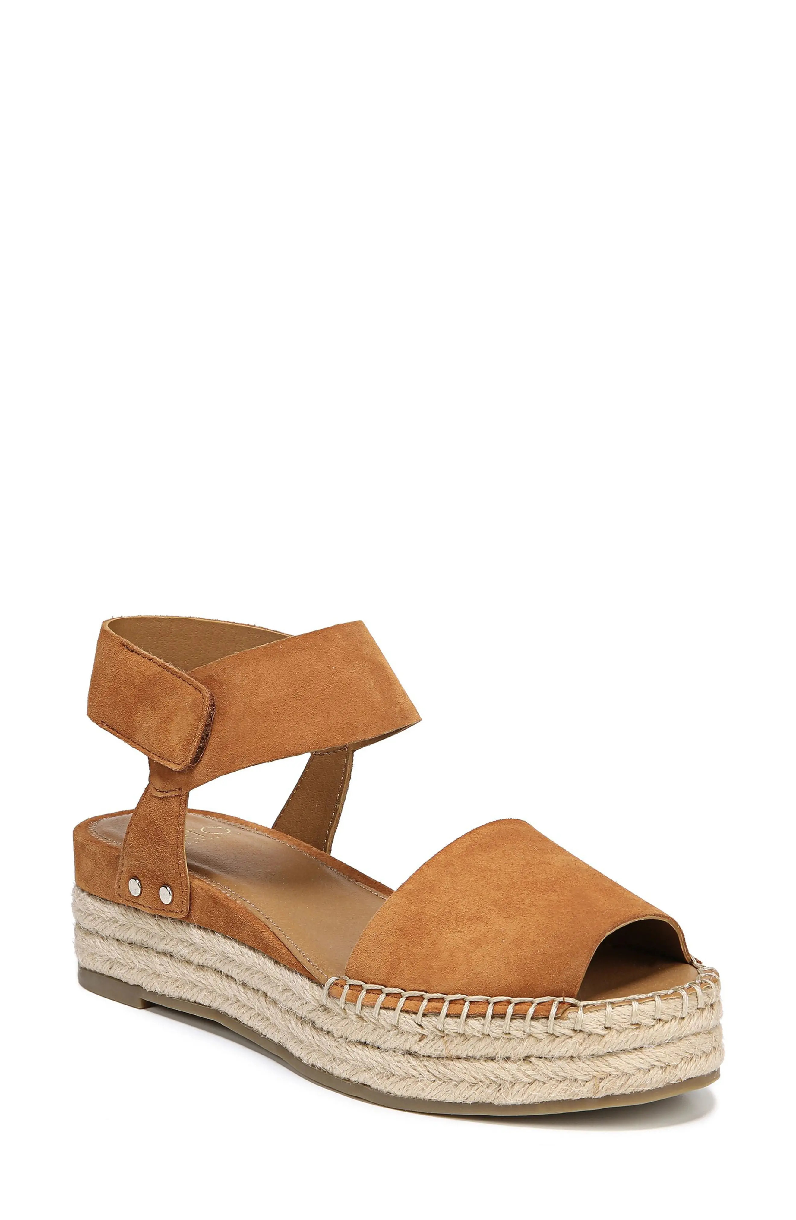 SARTO by Franco Sarto Oak Platform Wedge Espadrille (Women) | Nordstrom