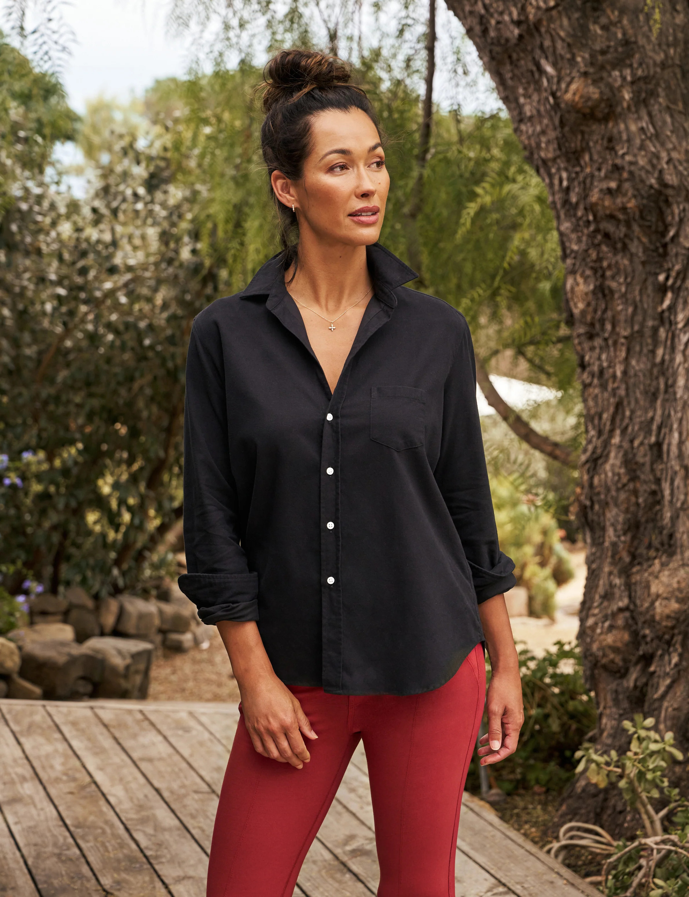 EILEEN Black, Flannel | Frank & Eileen