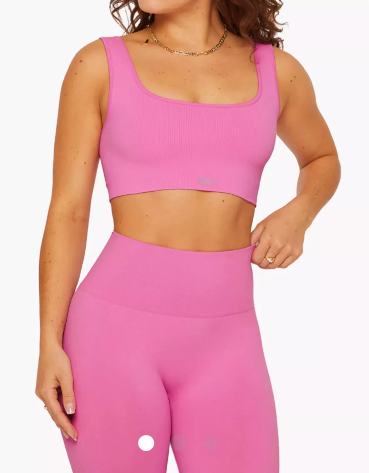 Set Active Leggings Pink Polly