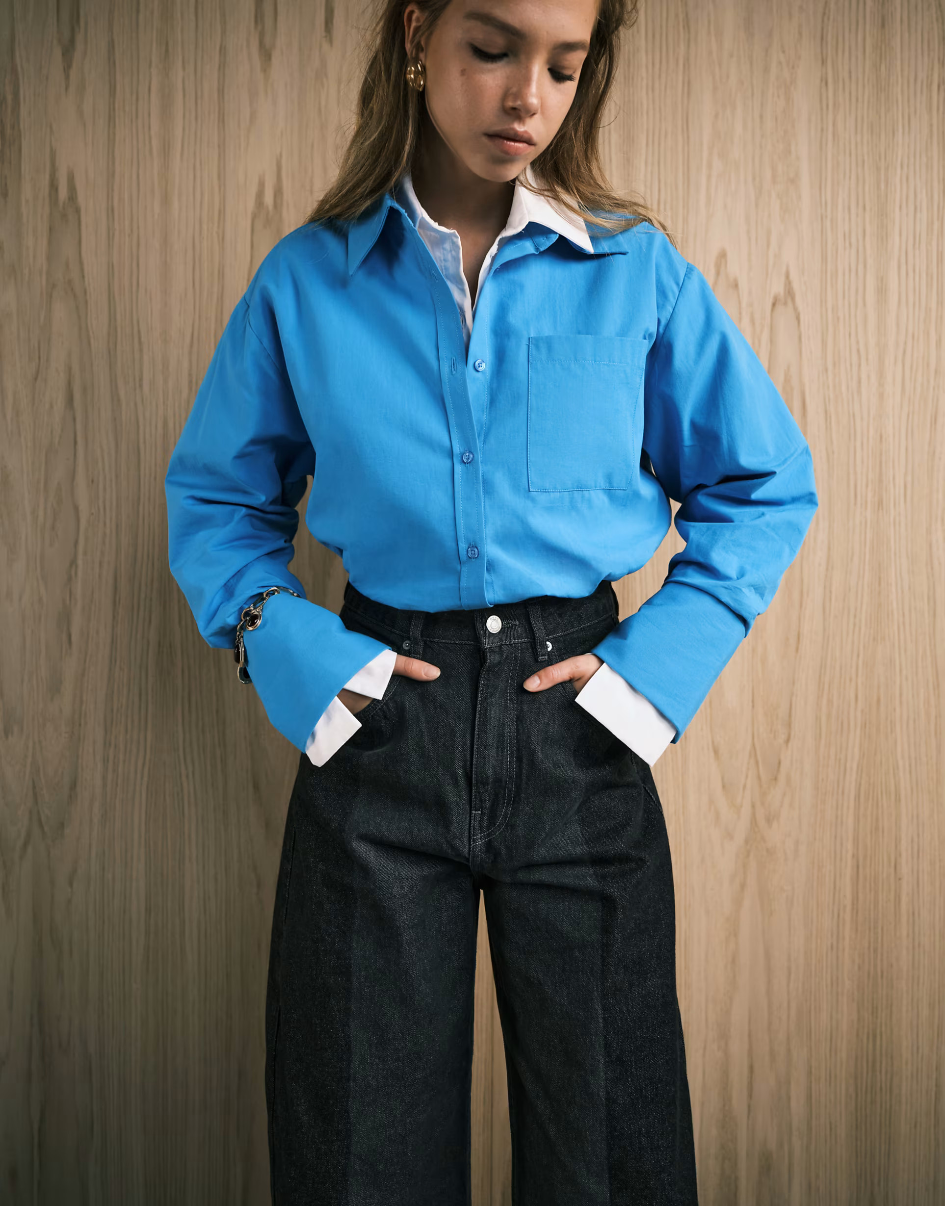 ASOS DESIGN high waisted barrel leg jeans in gray tonal wash | ASOS (Global)