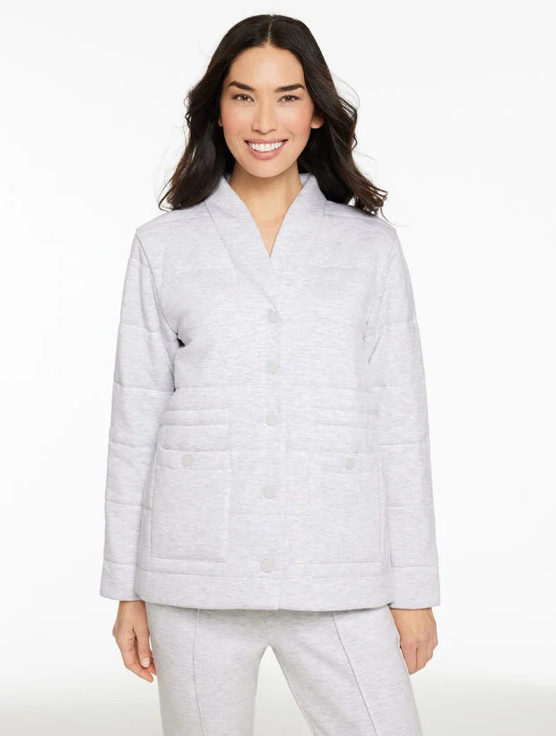 AirKnit Stretch Quilted Jacket | Talbots