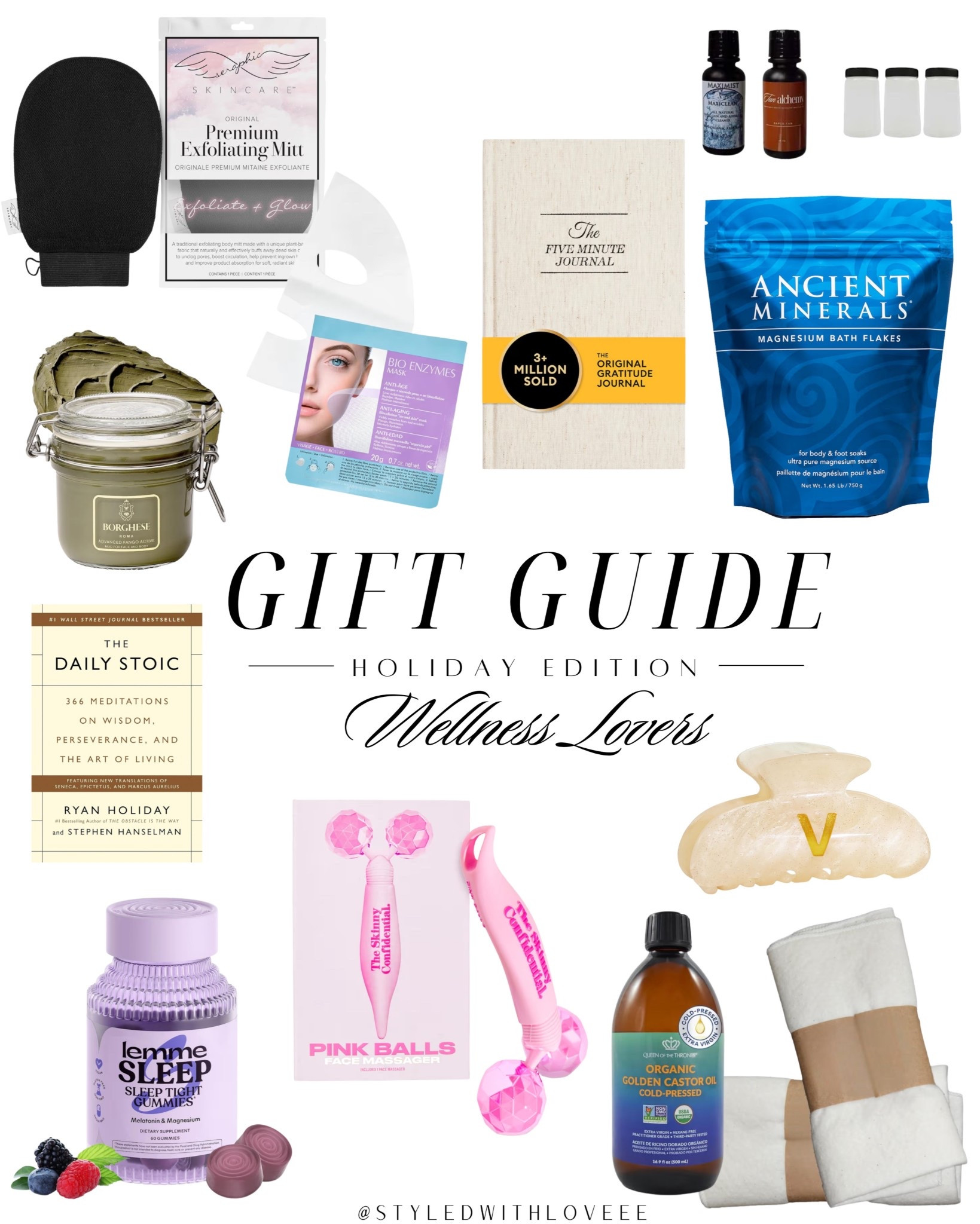 ✨ HOLIDAY GIFT GUIDE: FOR WELLNESS LOVERS ✨
The gift of calm, glow, and self-care 🧘‍♀️🎁 This wellness edit is filled with thoughtful finds — from exfoliating and bath essentials to journals, supplements, and feel-good rituals perfect for resetting in the new year. Ideal for anyone who loves slow mornings, cozy nights, and prioritizing their well-being.

Tap to shop all wellness gift ideas on my LTK and save this guide for mindful holiday gifting ✨

#WellnessGifts #SelfCareEssentials #HolidayGiftGuide #GiftIdeasForHer #AmazonFinds #WellnessLifestyle 

 #LTKGiftGuide #LTKHoliday #LTKSeasonal