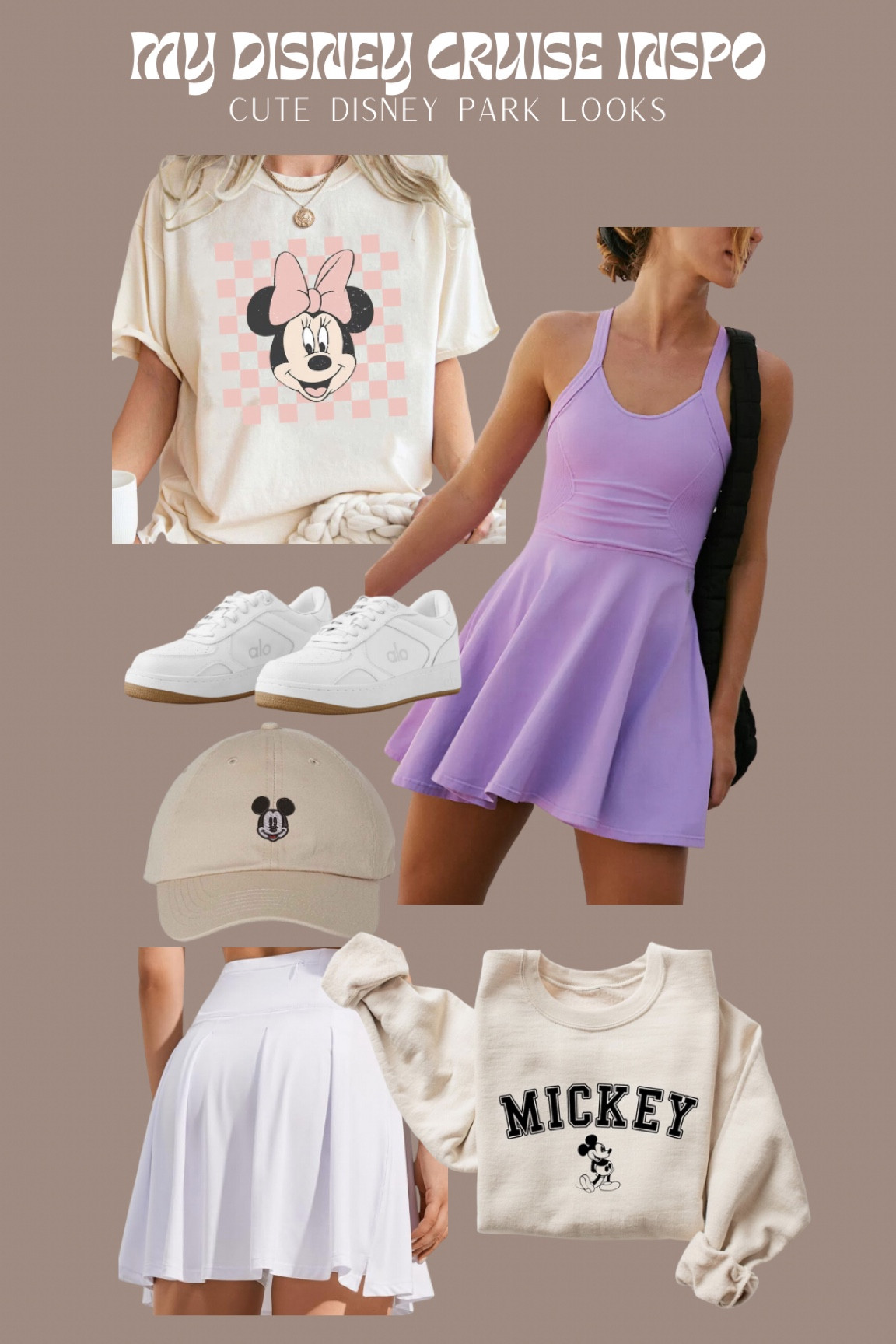 Cute Disney park looks for mama 💜🐭 