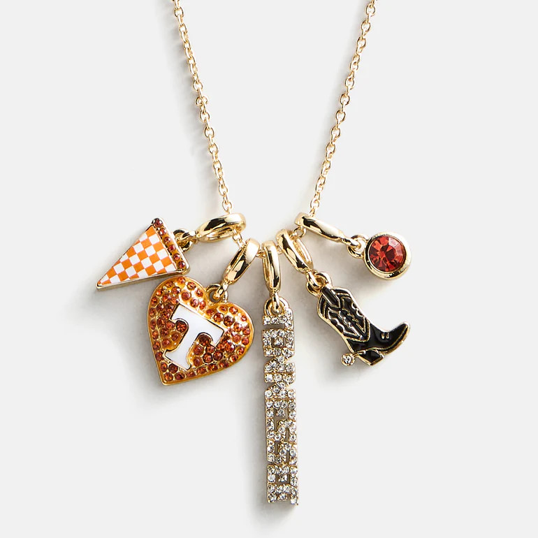 University of Tennessee Cluster Charm Necklace - University of Tenness | BaubleBar