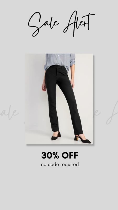 Old Navy pants on sale for 30% off! No code required

- workwear pants, affordable workwear, office outfit, sale

#LTKworkwear #LTKsalealert