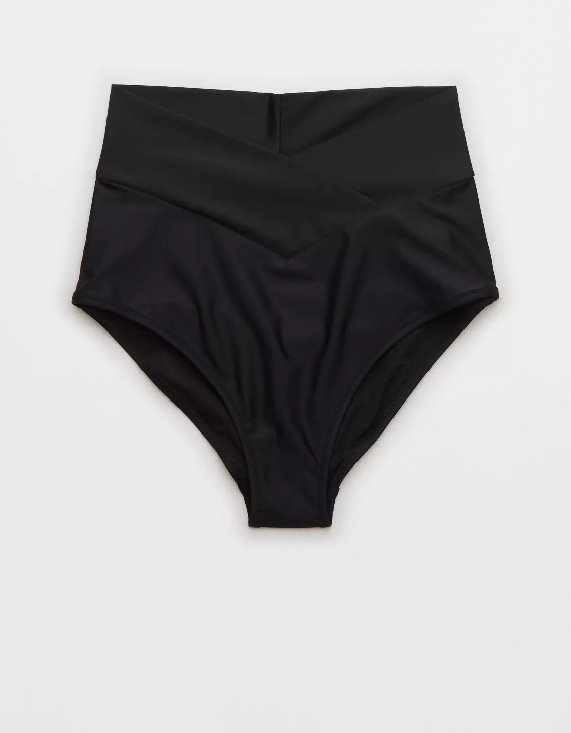 Aerie Crossover High Waisted Bikini Bottom | American Eagle Outfitters (US & CA)