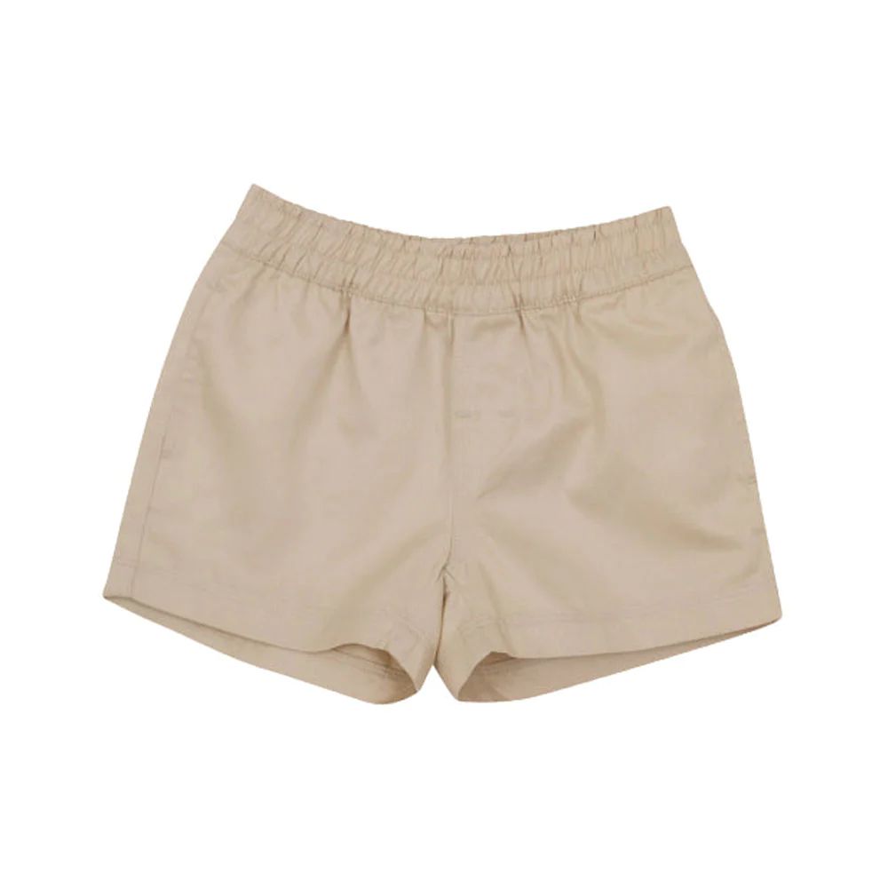 Sheffield Shorts - Keeneland Khaki with Keeneland Khaki Stork | The Beaufort Bonnet Company