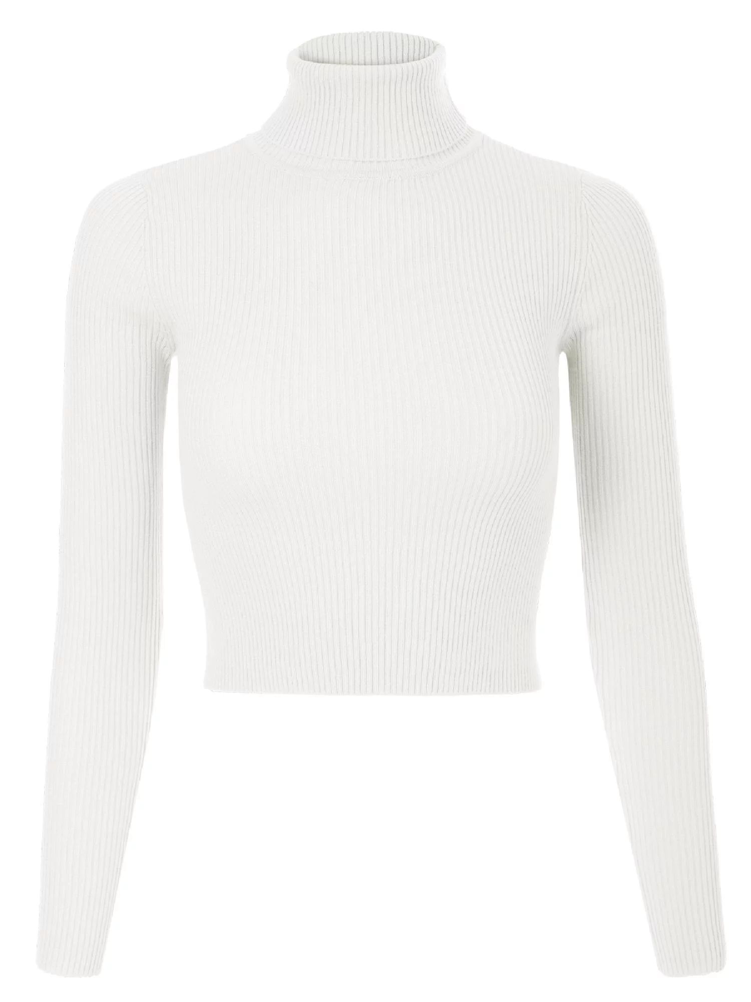 MixMatchy Women's Solid Long Sleeve Ribbed Turtle Neck Ultra Comfort Top - Walmart.com | Walmart (US)