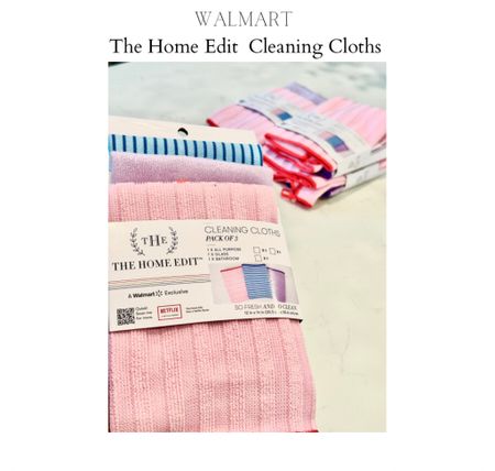 Stocking up on these pretty amazing cleaning cloths from @walmart 

#walmart #thehomeedit 