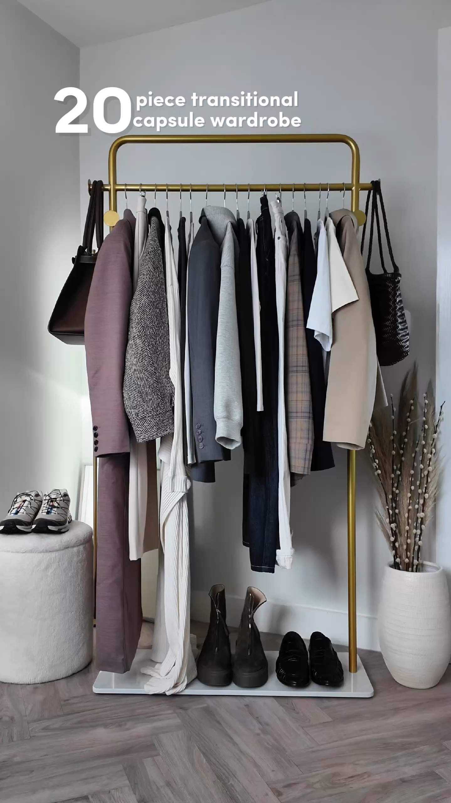 Transitional capsule wardrobe spring 🌸

1. Cropped Trench Coat 
2. Heavyweight T-Shirt 
3. Fitted Cardigan 
4. Checked Plaid Shirt 
5. Straight Leg Jeans 
6. Wide Leg Jeans 
7. Long Sleeve Bodysuit 
8. Thin Cashmere Knit 
9. Grey Hoodie 
10. Long Sleeve Tops 
11. Grey Blazer 
12. Knitted Dress 
13. Bomber Jacket 
14. Wide Leg Trousers 
15. Long Coat 
16. Loafers 
17. Suede Ankle Boots 
18. Trainers 
19. Woven Bag 
20. Suede Tote Bag 

Zara - Arket - Sezane - COS - spring capsule wardrobe, spring wardrobe must-haves, wardrobe tips, minimal style, neutral style, personal stylist


#LTKeurope #LTKspring #LTKbag